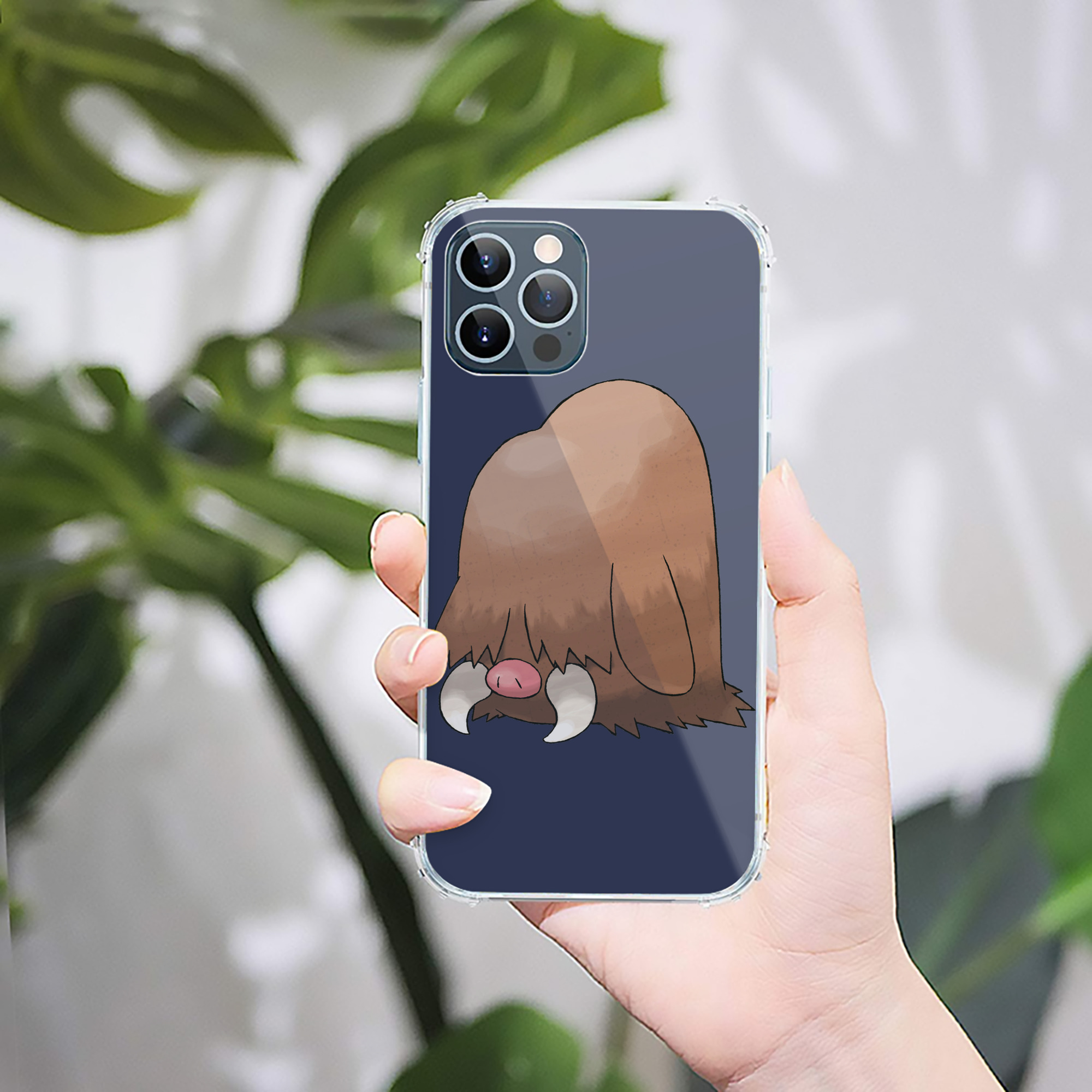 （画像用） ポケットモンスター Pokémon 【iPhone 12シリーズ対応】透明スマホケース（クリアソフトケース）